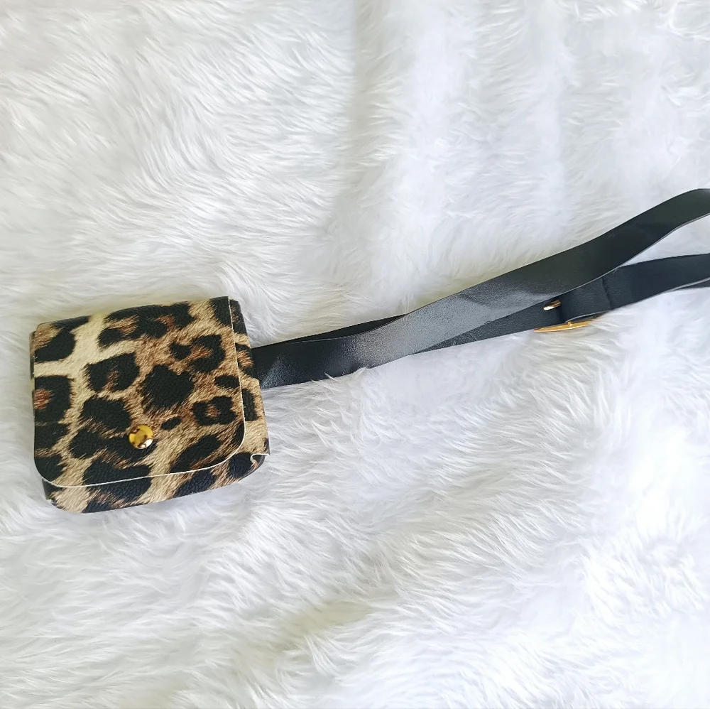 Mini leopard belt bag - Picture 2 of 7